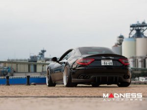 Maserati GranTurismo Custom Wheels - VWS-3 by Vossen - Satin Black/ Matte Silver Barrel